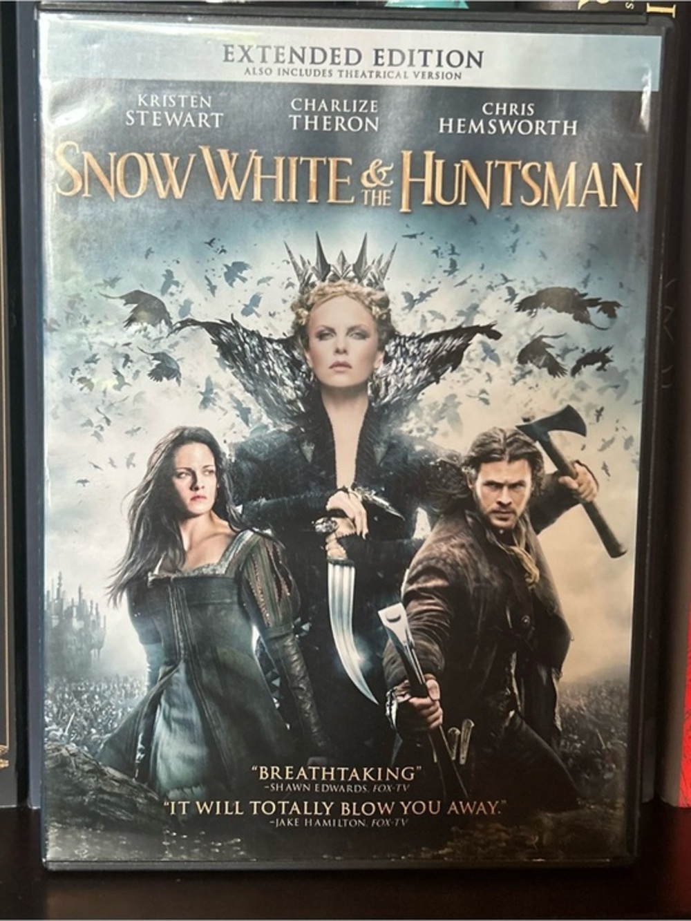 Snow White & The Huntsman Extended Edition DVD
